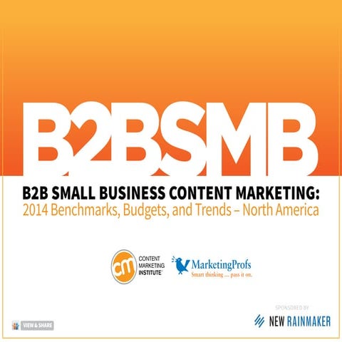 Small business content marketing