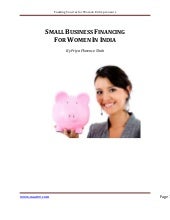 Small Business Financing For Women ...