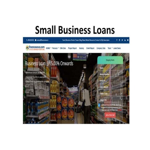 Small Business Loans Pptx