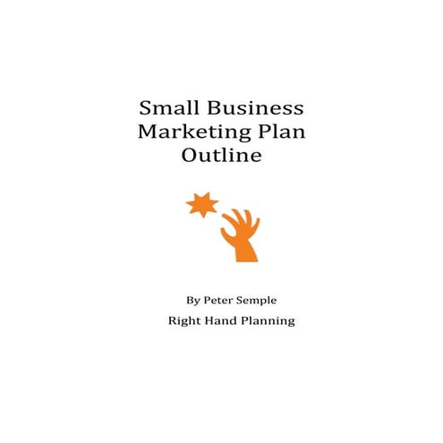 Small Business Marketing Plan Outline