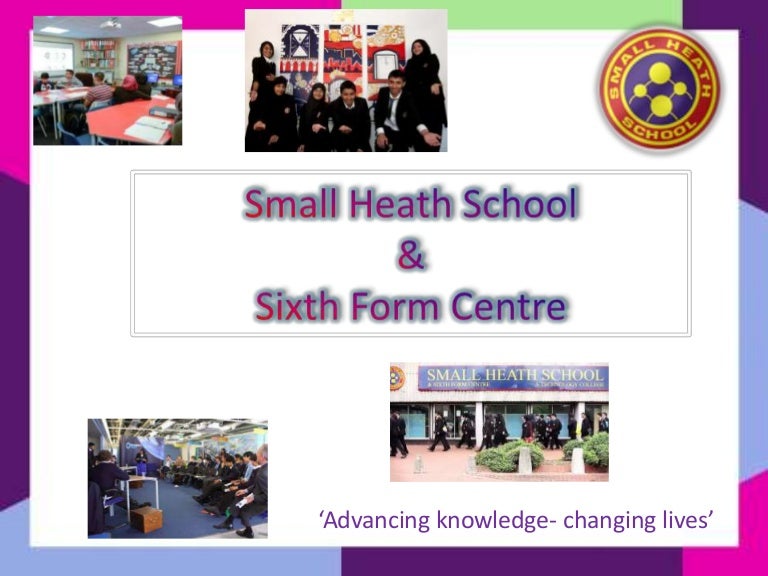 Small Heath school Birmingham ECLIPSE project