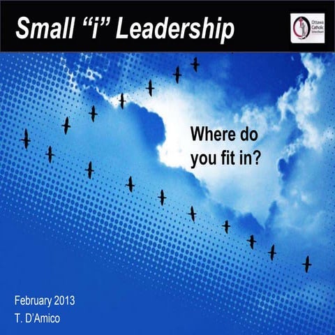Small i leadership 