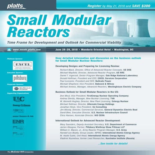 Small Modular Reactors conference