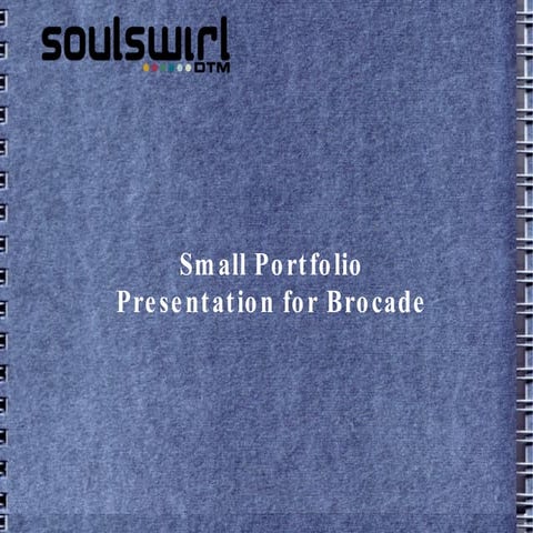 !!!Small Portfolio Preso