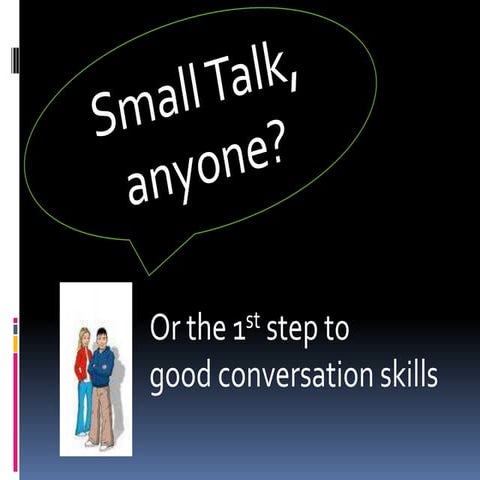 Small Talk | PPTX
