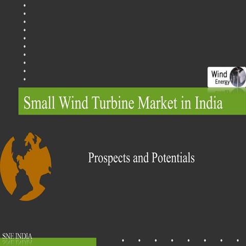 Small Wind Turbine Market In India1