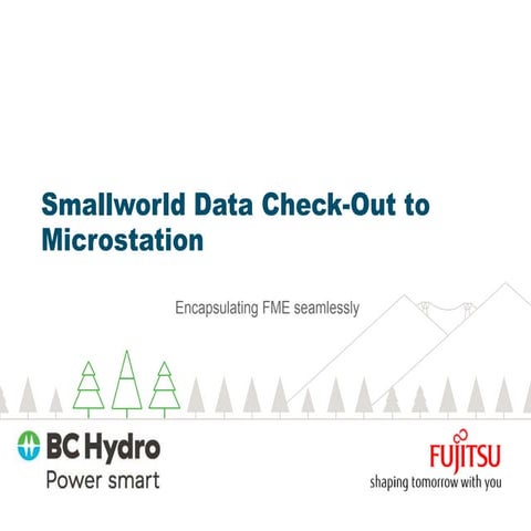 Smallworld Data Check-Out to Microstation