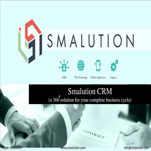 Smalutioncrm Unique Features