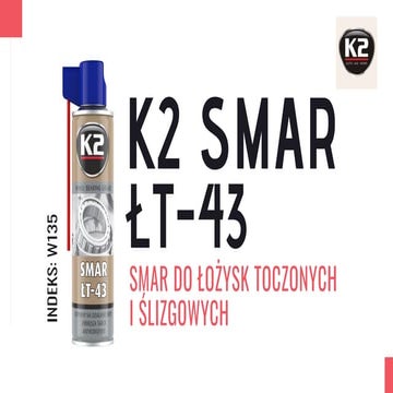 Smar ŁT-43 Smar do łożysk toczonych i ślizgowych