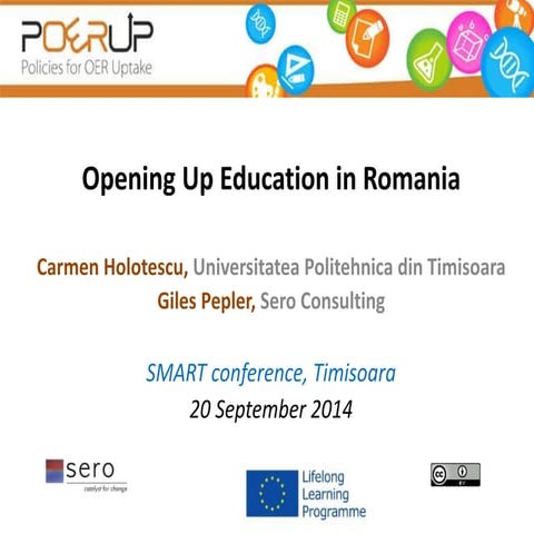 Smart 2014-v1 - Opening up Education in Romania