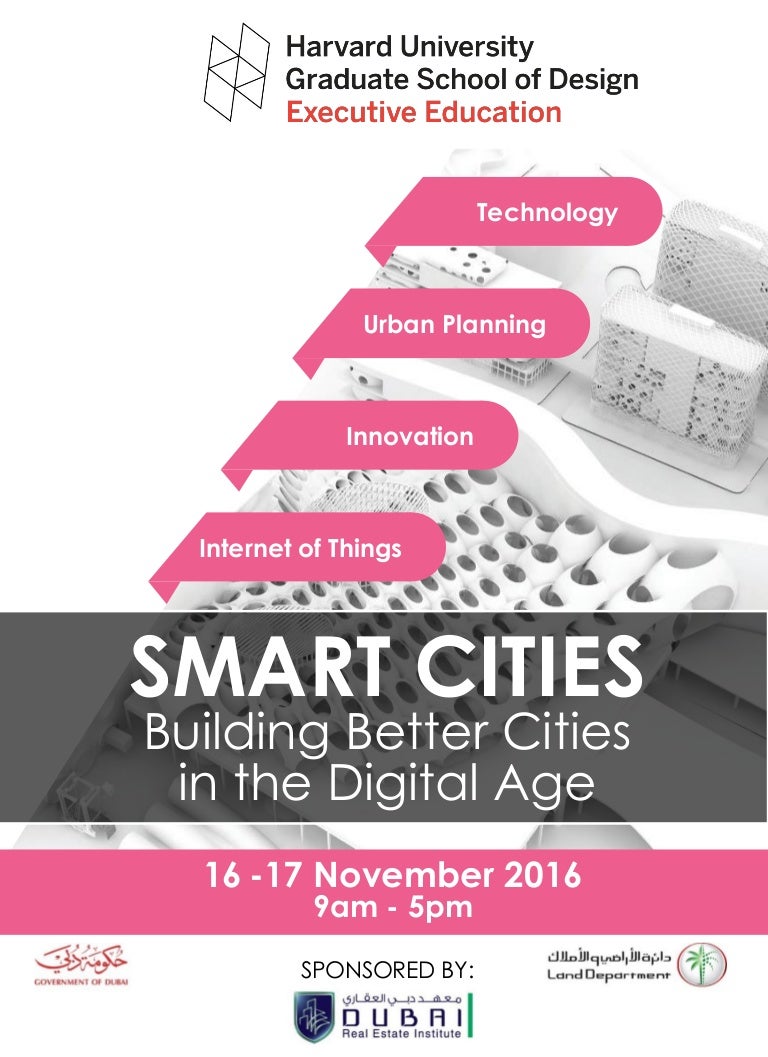 Smart Cities Program Harvard GSD Executive Education