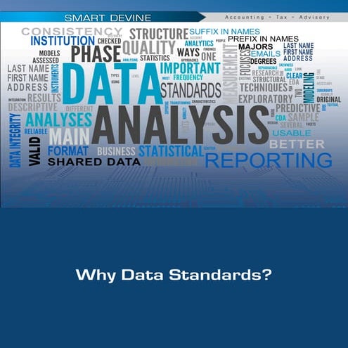 Why Data Standards?