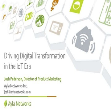 Driving Digital Transformation in the IoT Era