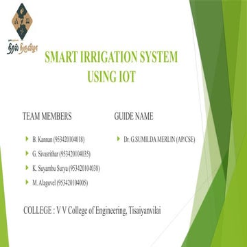 Smart-Irrigation  agriculture iot device project.pptx