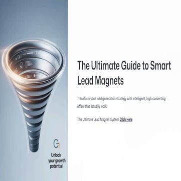 Smart Lead Magnet Review: Effortless Email List Growth with Automated Funnels...