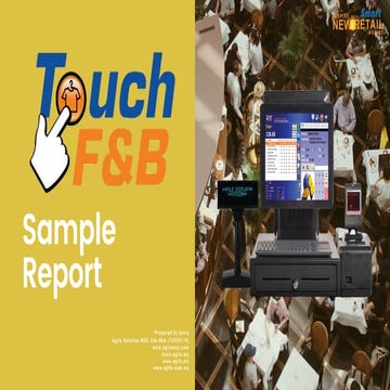 Smart Touch POS F&B Sample Report
