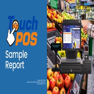 Smart Touch POS Sample Report