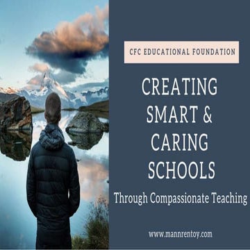 CFC EFI Teachers' Conference on Smart and Good Schools