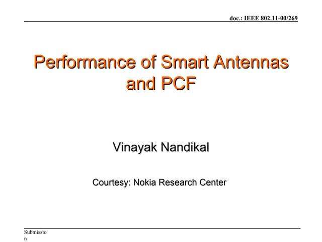 Smart Antennas