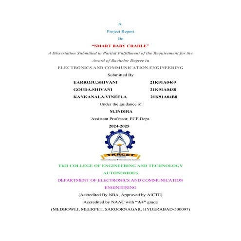“SMART BABY CRADLE” “SMART BABY CRADLE”.docx