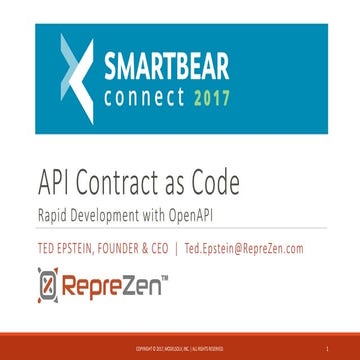 API Contract as Code: Rapid Development with OpenAPI | PPT