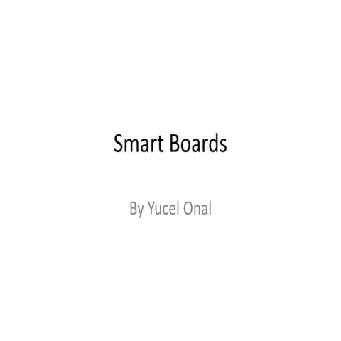 Smart board training | PPTX