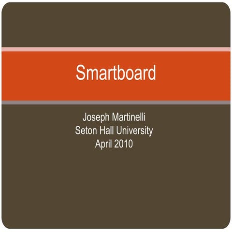 Smartboard@presentation