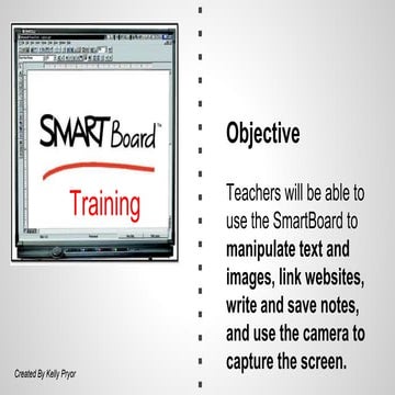 Smart Board Training_Material for Objective 3