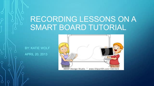 Smart board tutorial (1)