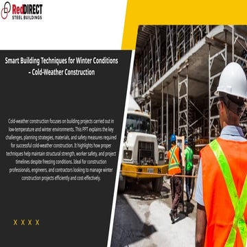 Smart Building Techniques for Winter Conditions – Cold-Weather ...