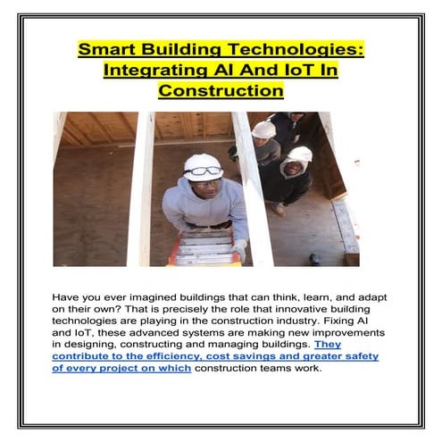 Smart Building Technologies- Integrating AI and IoT in Construction.pdf