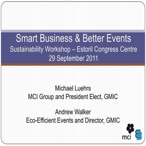 Smart business &_better_events_29_september_2011