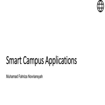 Smart Campus Applications
