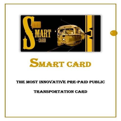 Smart Card Business Plan
