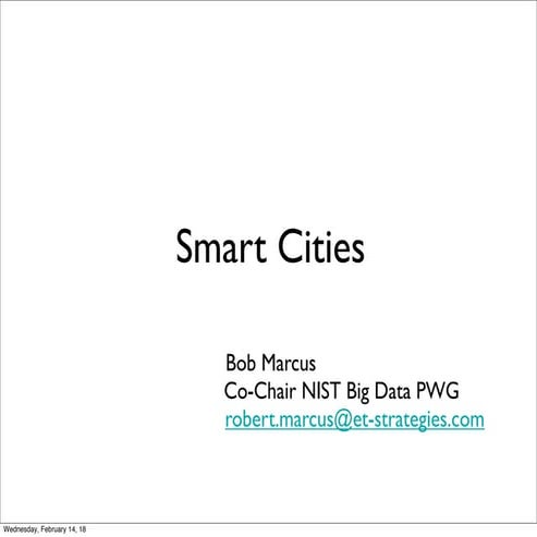 Smart cities