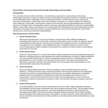 Smart Cities and Digital Transformation: Building Future-Ready Urban Spaces