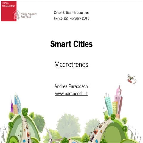Smart Cities  - Macrotrends