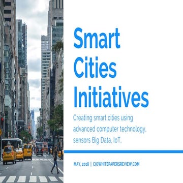 Guide for Smart Cities Initiatives