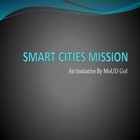 Smart cities mission
