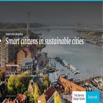 Smart citizens in sustainable cities