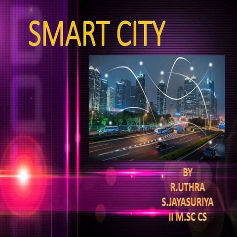 Smart city technologies