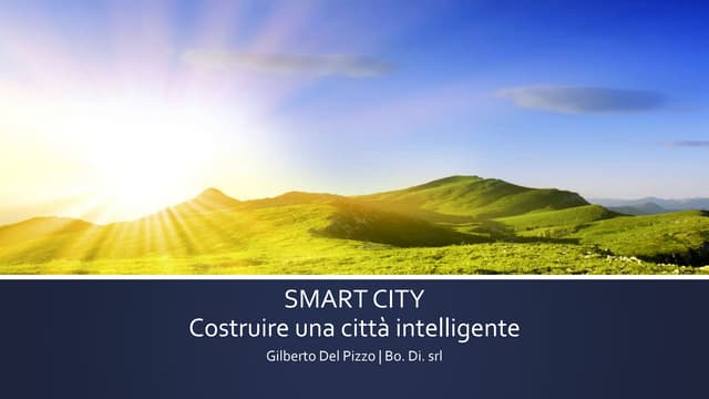 Comprendere le Smart city2014