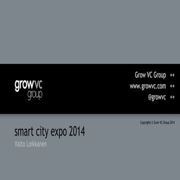 Smart City Expo 2014: How to generate more innovation and improve return on i...
