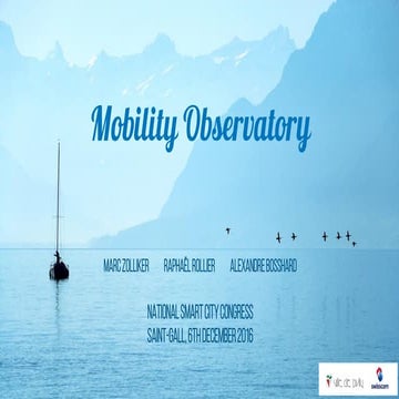 Smart Data Tool - Smart City Conference St. Gallen