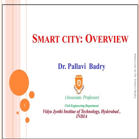Smart city mission and vision