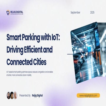 Smart City Parking Solutions with IoT for Efficient Traffic Management.pdf