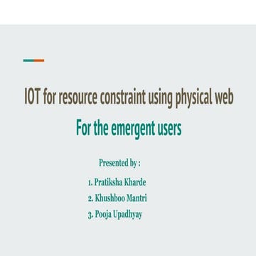 BLE Beacon for smart city