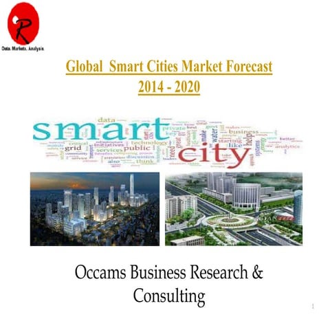 Global Smart Cities Market | Forecasts 2015-2021 