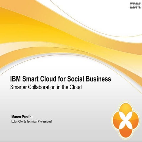 Smart cloud & Social Business