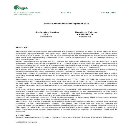 Smart communication system scs